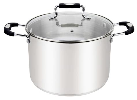 Millvado 4 Quart Pot Stainless Steel Soup Pot With Lid Small Cooking