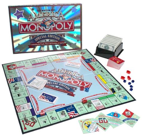 America Monopoly Special Edition New 2002 Sealed Board Game Pewter