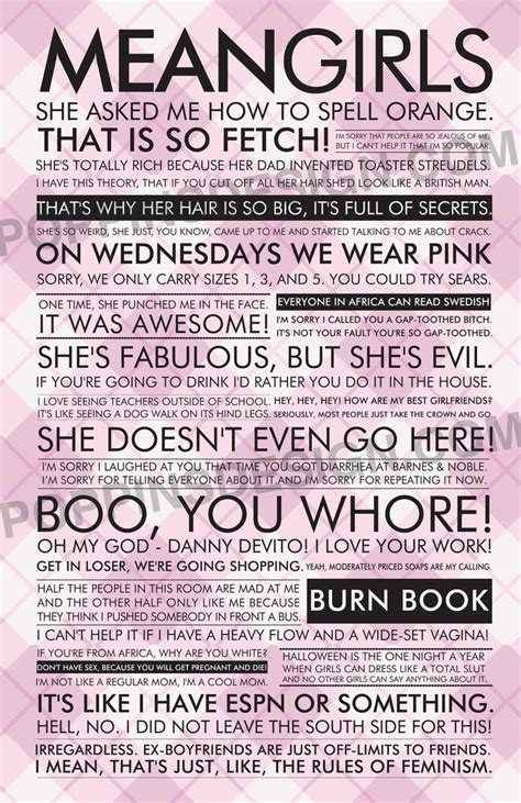 Funny Quotes About Mean Girls QuotesGram