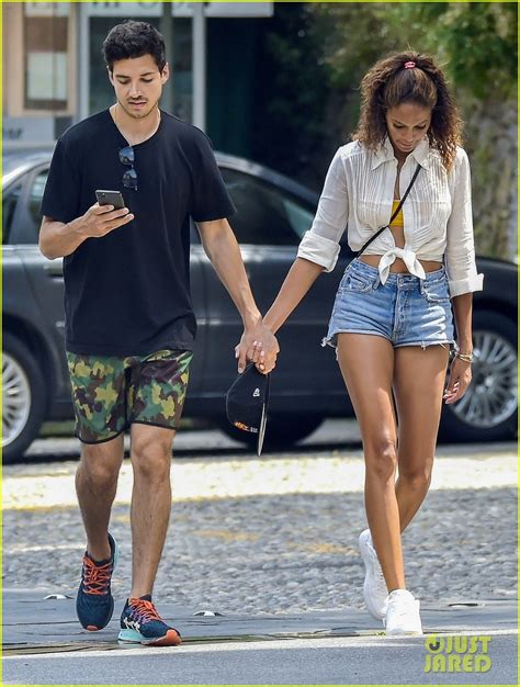 Joan Smalls Vacations With Boyfriend Henry Junior Chalhoub In Italy