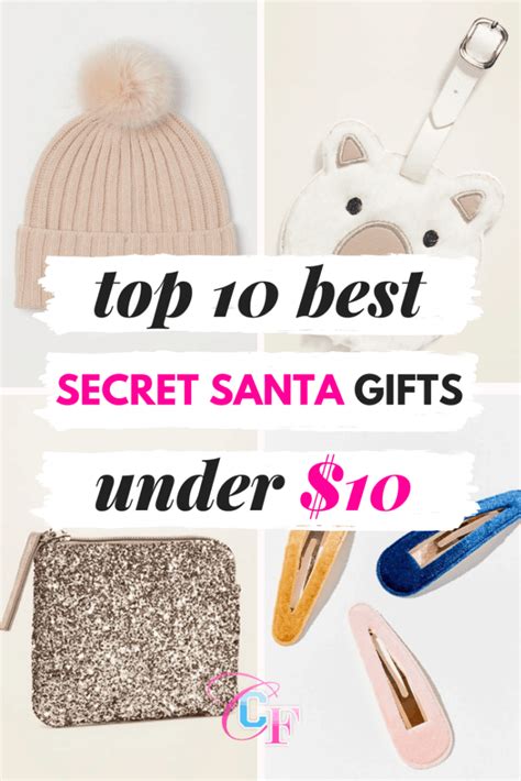 10 Cute Secret Santa T Ideas For 10 And Under College Fashion