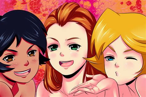 Alex Totally Spies Clover Totally Spies Sam Totally Spies