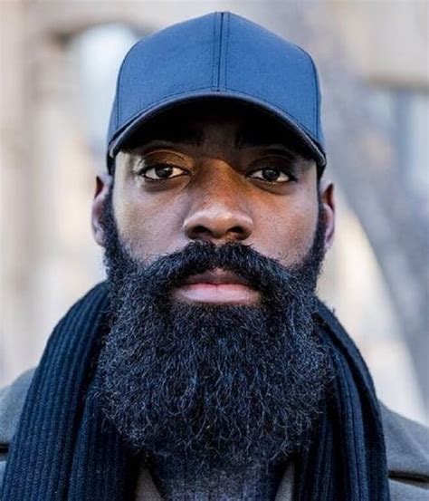 Top Trendy Black Men Beard Styles Classic Black Men Beard Styles