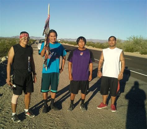 Fort Mojave Chairman Runs To Deliver Message To Crit Parker Live