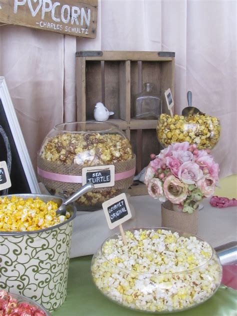 How To Plan A Popcorn Bar For Your Wedding Or Event Wedding Popcorn
