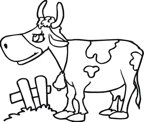 Desenhos De Vacas Para Colorir Formando Alunos