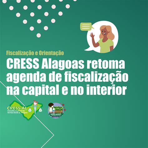 Cress Cress Alagoas Retoma Agenda De Fiscalização Na Capital E No Interior