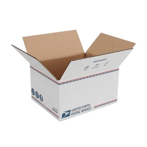 United States Post Office Shipping Box 11 X 9 X 6 White