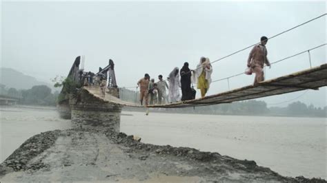 دریائے سوات میں سیلاب سے تباہی Bbc News اردو