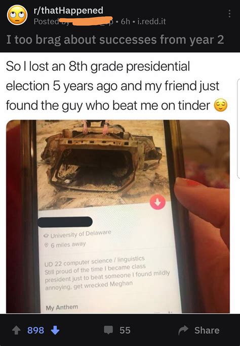 And after you've chosen your favorite bio example below, don't forget to check out my articles on the. Noone ever makes a funny tinder bio : nothingeverhappens