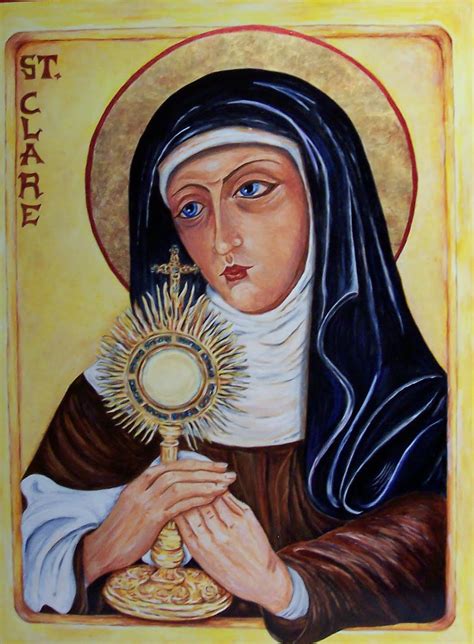 Saint Clare - JOYFUL scribblings