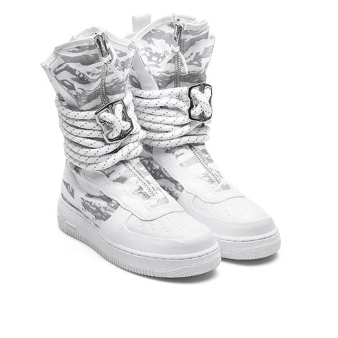 One of which is the binary blue/black wherein the inky blue shade envelopes the upper and midsole while the outsole. Nike Leather Sf Air Force 1 High Prm in White for Men - Lyst