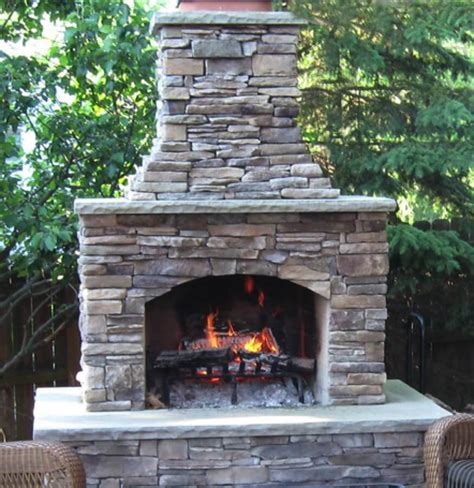Prefab Outdoor Fireplace Ideas Types Of Portable Outdoor Fireplaces
