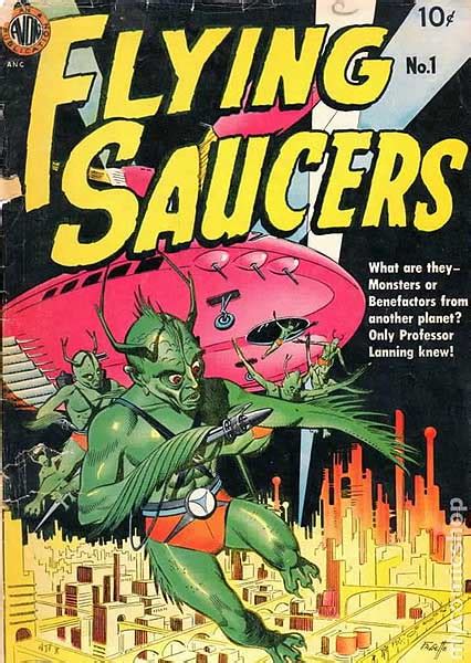 Flying Saucer Comics Avon Dell