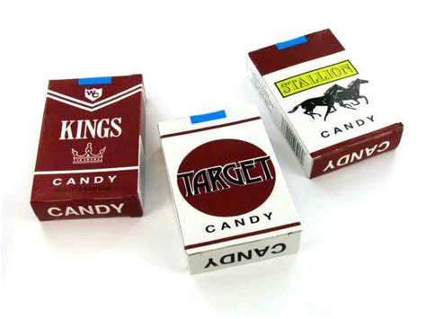 Candy Cigarettes Box Of 24 Packs Candy Cigarettes Retro Candy