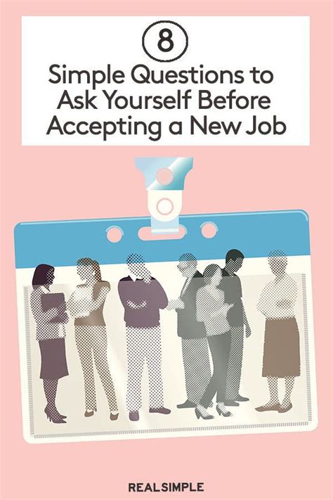 Questions To Ask Yourself Before Accepting A Job Offer New Job Job