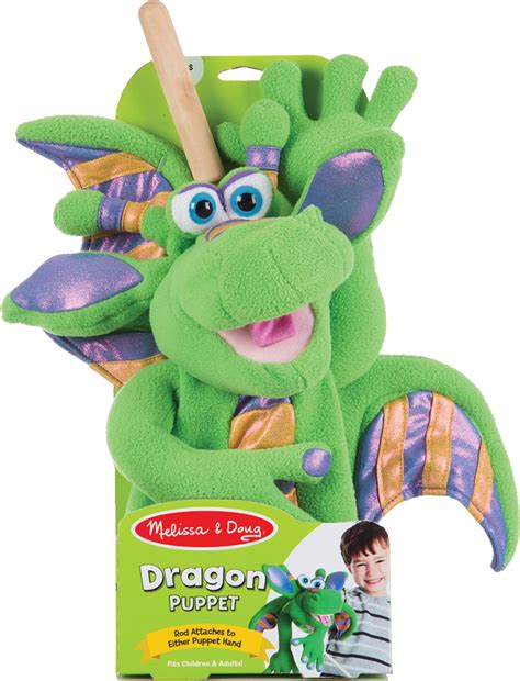 Smoulder The Dragon Puppet Fun Stuff Toys