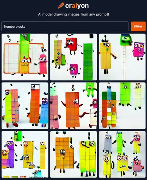 Another Dall E Numberblocks Cursed By Pavelftw2345 On Deviantart