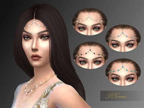 S4grace Head Jewelry Sims 4 Sims 4 Cc Jewelry Sims