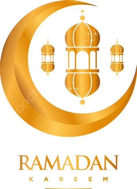Ramadan Kareem Con Luna Y Linterna Png Al Fitr Kareem Mubarak Png Y