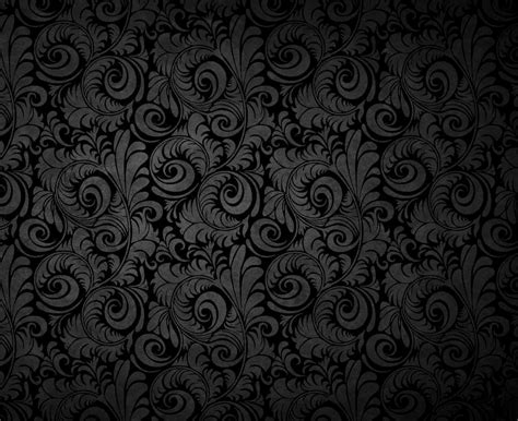 Free Download Black Patterns Wallpaper 980x800 Black Patterns Floral