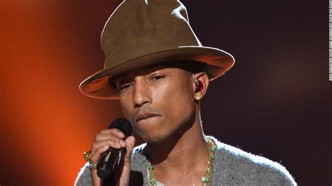 Pharrell Williams Giant Hat Had 2014 Grammys Buzzing Cnn Style