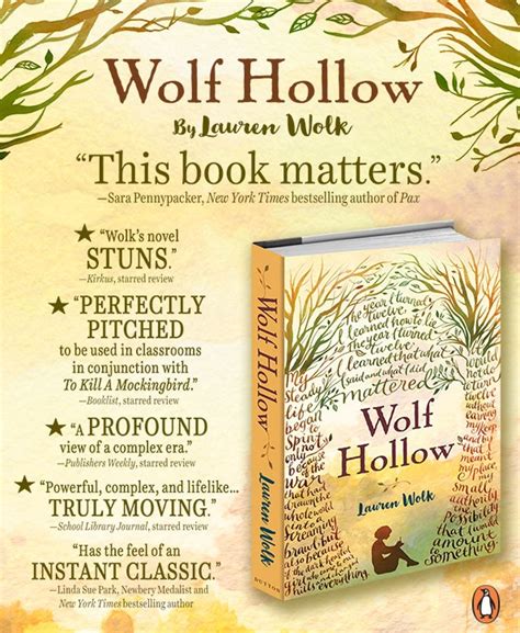 Five Family Favorites with Lauren Wolk, Author of Wolf Hollow : The