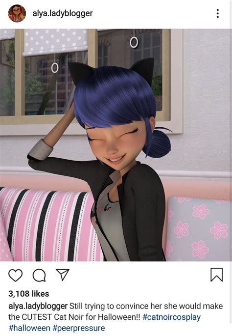 Marinette On Alyas Instagram Miraculousladybug