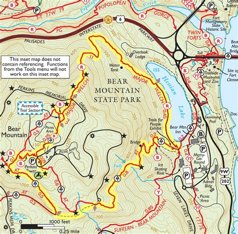 Bear Mountain Trail Map Vikki Jerrilee