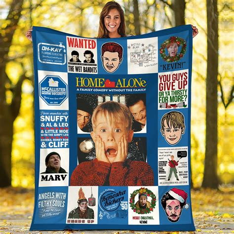 Home Alone Blanket Home Alone Characters Blanket Kevin Fuller Harry