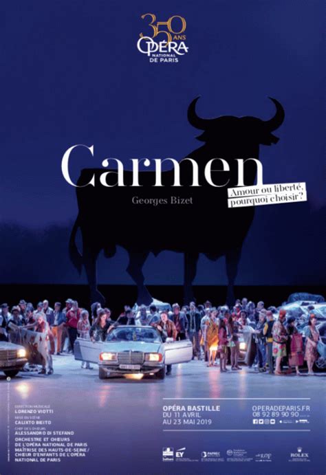 Carmen Opéra Bastille Lofficiel Des Spectacles