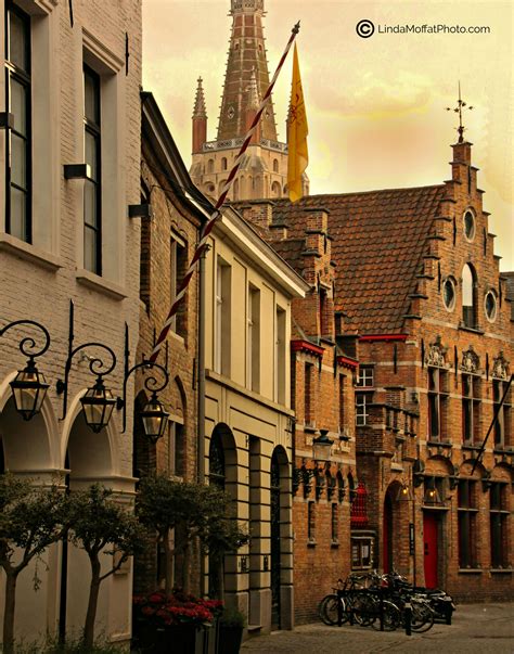 Fine Art Print Of Bruges Belgium Street Scenes Photographic Art