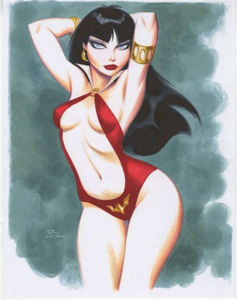 Vampirella By Bruce Timm In Matthew Reed S Character