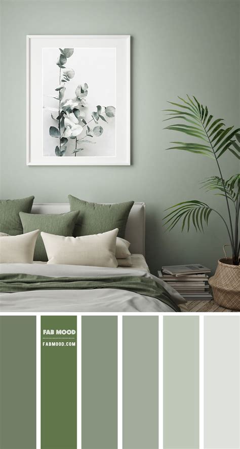 14 Beautiful Bedroom Colour Schemes Sage Green Colour Scheme Green