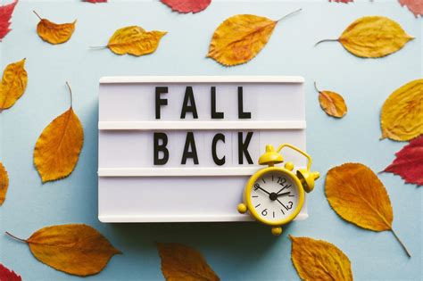 Get Ready To ‘fall Back As Daylight Saving Time Ends
