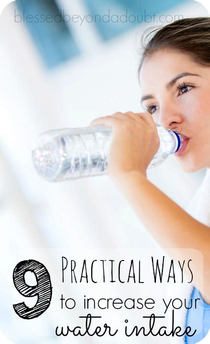 9 Tips To Increase Your Water Intake Blessed Beyond A Doubt