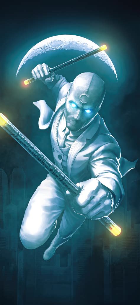 1125x2436 Portrait Of The Moon Knight Iphone Xsiphone 10iphone X Hd