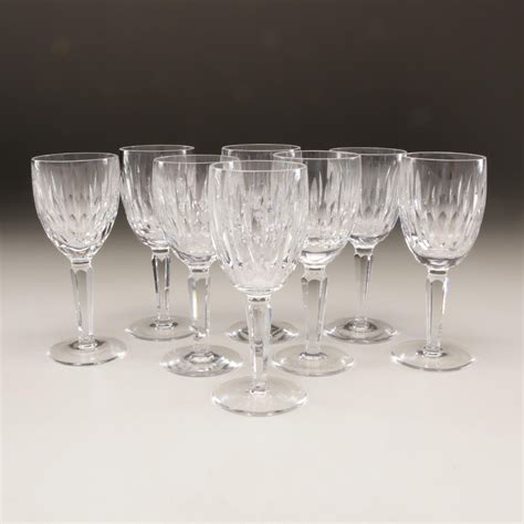 Waterford Crystal Carina White Wine Glasses Ebth