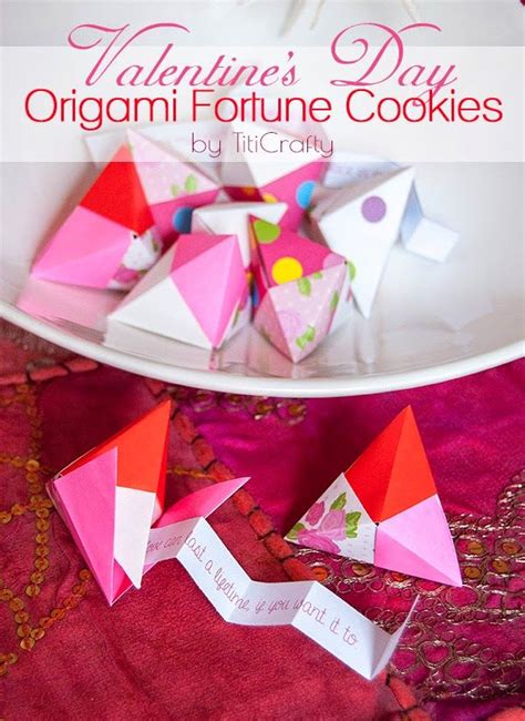 Pin By Greyce On Diy Valentines Day Origami Fortune Cookie