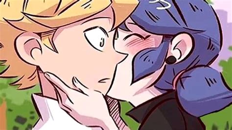 Marinette And Adrien Kiss Marinette Adrien S Kiss In The Chat Blanc Timeli Tumbex Ladynoir