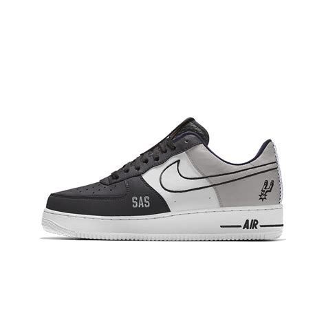 Nike Air Force 1 Low Premium Id San Antonio Spurs Mens Shoe Size 9