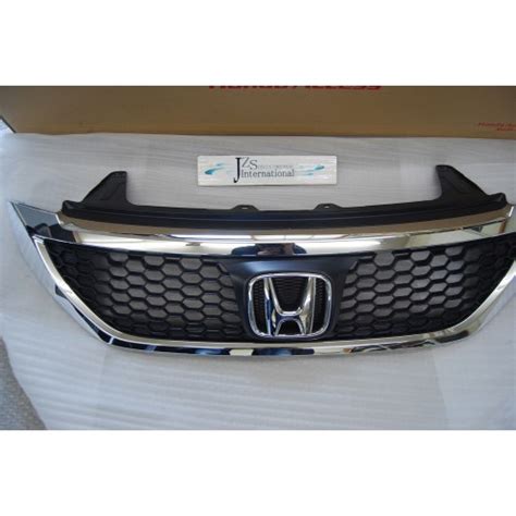 2012 2013 Honda Cr V Crv Rm1 Rm4 Genuine Front Chrome Grill Grille Jdm