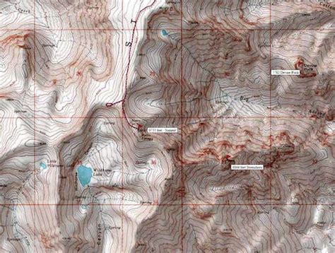 Summit Area Map Photos Diagrams And Topos Summitpost