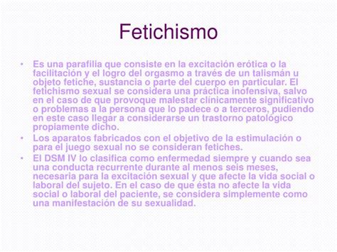 Qu Es El Fetichismo I Pasiones Hot Sex Picture
