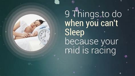 9 Things To Do When You Cant Sleep Help You Rest