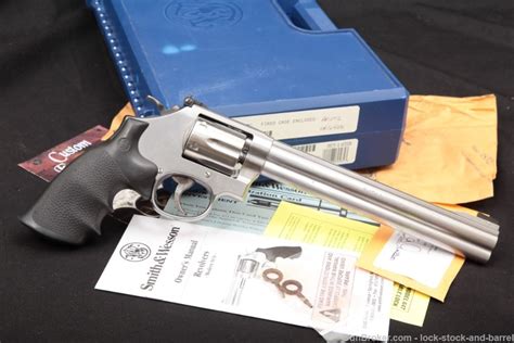 Smith And Wesson Sandw Model 647 160585 17 Hmr Double Action Revolver Mfd