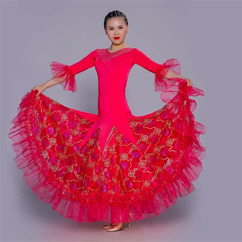 2017 Sexy Lady Ballroom Dance Costumes Topandskirt High Elastic Net Women Adult Performance Jazz