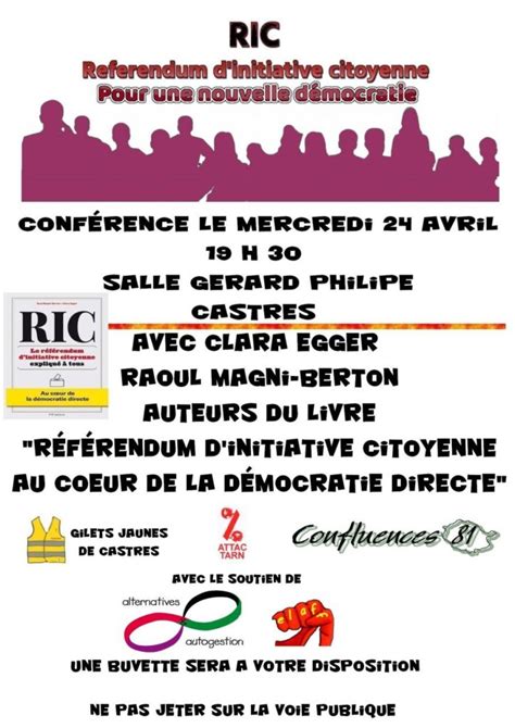 Castres Démocratie Citoyenne Le Ric Confluences81