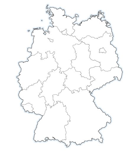 Deutschland Karte Bundesländer Und Hauptstädte Zum Ausdrucken