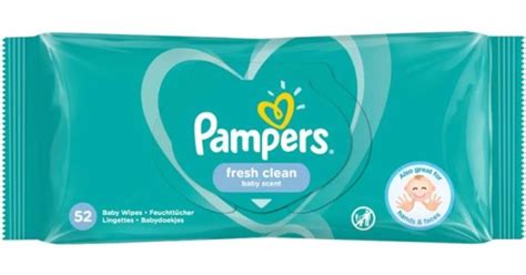 Pampers Fresh Clean Baby Wipes 52pcs Pricerunner